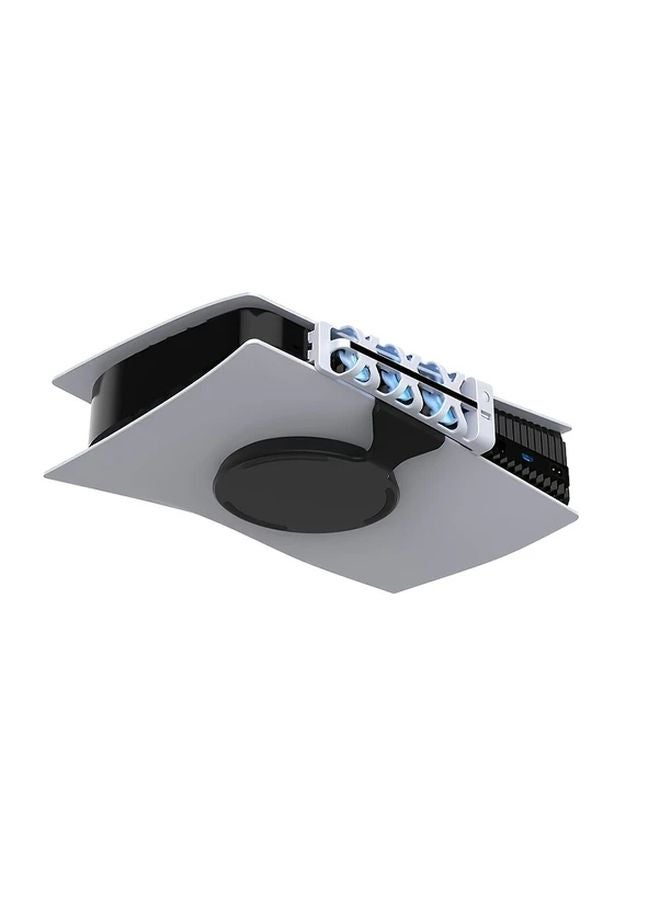 White PS5 Cooling Fan for Disc and Digital Editions High Performance Cooling System - Image 5